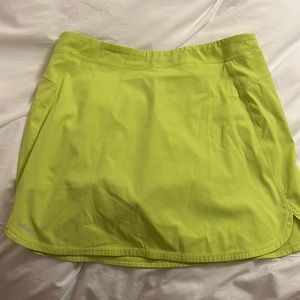 Adidas Tennis Skort Lime Green